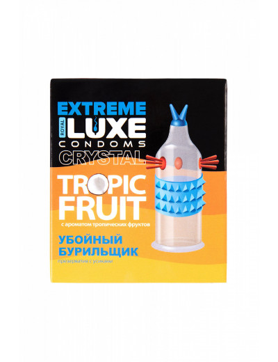 Презерватив Luxe Убойный Бурильщик тропические фрукты 750/1