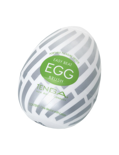 Мастурбатор Tenga Egg Brush Яйцо Щетка EGG-015