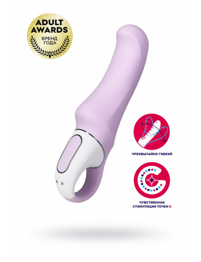 Вибратор Satisfyer Vibes Charming Smile силикон фиолетовый 18,7 см EE73-827-1017