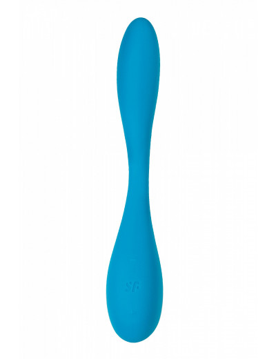 Многофункциональный стимулятор для пар Satisfyer G-Spot Flex 5 синий 12 см J2018-298-2