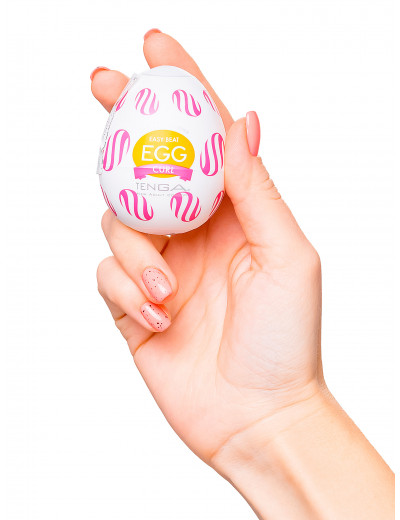 Мастурбатор Tenga Egg Curl Яйцо Спираль EGG-W05