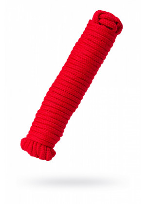 Веревка для бондажа Штучки-дрючки красная 100 см 690209