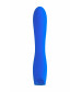 Нереалистичный вибратор Leroina Blury 10 режимов синий 18,5 см 561020