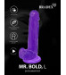 Фаллоимитатор Mr.Bold L фиолетовый 18,5 см SX 0059