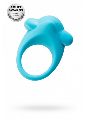 Эрекционное кольцо силикон голубое Toyfa A-Toys 5,2 см 768008