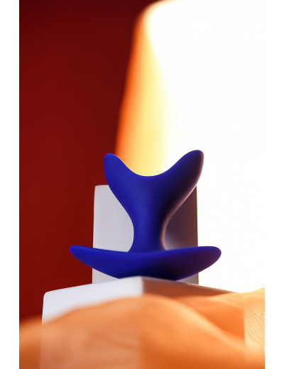 Расширяющая анальная втулка ToDo by Toyfa Bloom синяя 8,5 см 357005