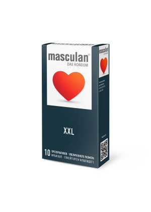 Презервативы Masculan Classic 4 увеличенного размера XXL 10 шт 307