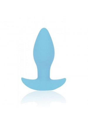 Анальная втулка Sweet Toys с вибрацией голубая 8,5 см ST-40178-12