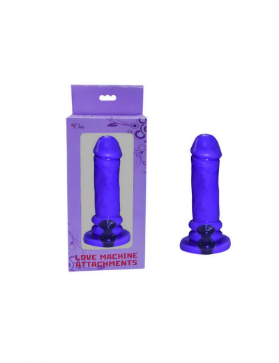Сменная насадка для секс машин Diva фиолетовая 18 см  910573