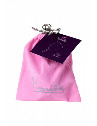 Гигиеническая менструальная чаша Eromantica фиолетовая S 210339