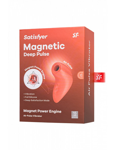 Вакуум-волновой бесконтактный стимулятор Satisfyer Magnetic Deep Pulse коричневый J2018-149-2