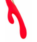 Виброкролик с двигающимся язычком Jos Patti красный 24 см 783055