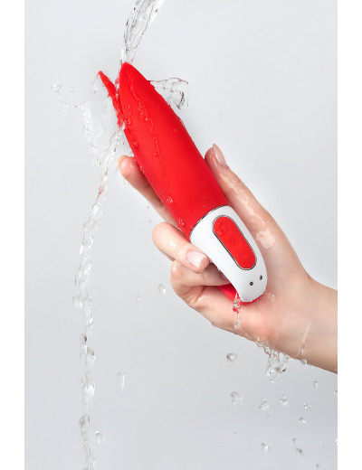 Вибратор Satisfyer Vibes Power Flower силикон красный J6488-V