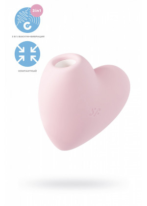 Вакуум-волновой бесконтактный стимулятор клитора Satisfyer Cutie Heart(блистер) J2018-276/1БЛ