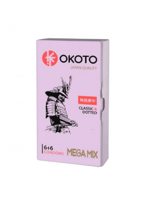 Презервативы Okoto Mega Mix №12 1476