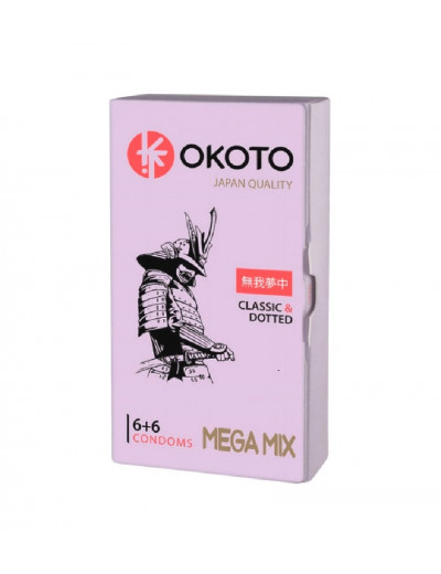 Презервативы Okoto Mega Mix №12 1476