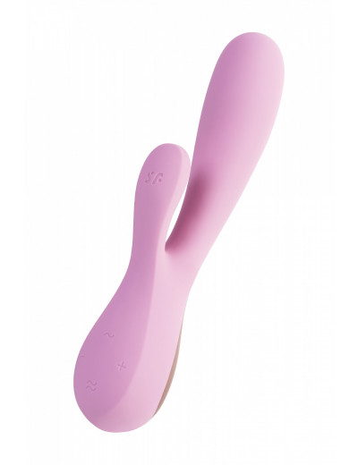 Вибромассажер Satisfyer Mono Flex с возможностью управления через приложение розовый 20 см J2018-87-3