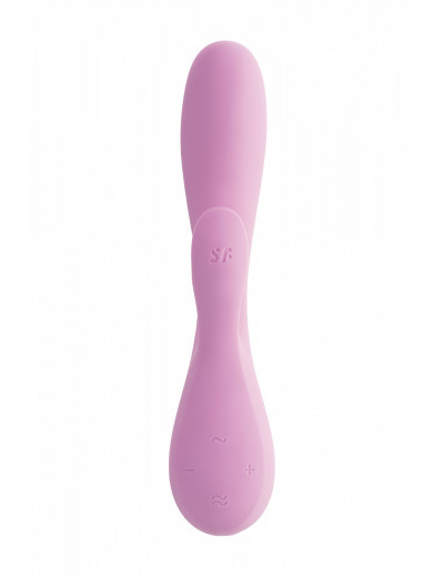 Вибромассажер Satisfyer Mono Flex с возможностью управления через приложение розовый 20 см J2018-87-3