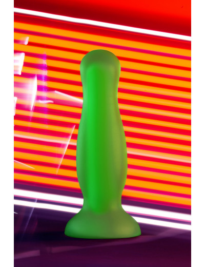 Анальная втулка, светящаяся в темноте зеленая 12,5 см  873006