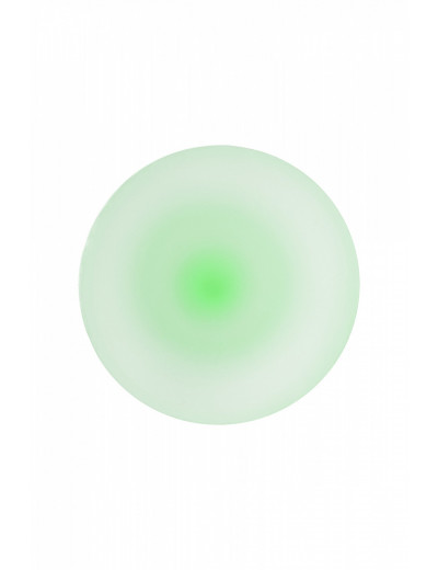 Анальная втулка светящаяся в темноте зеленая 10,5 см 873011