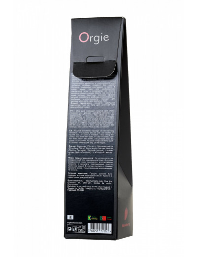 Комплект для сладких игр Orgie Lips Massage со вкусом клубники 100 мл 21326