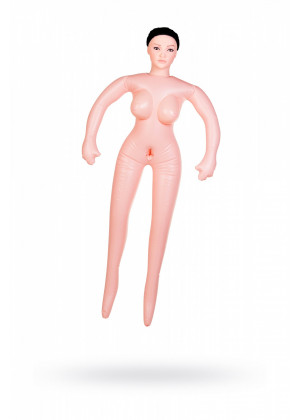 Кукла надувная Dolls-X Emilia брюнетка с двумя отверстиями 160 см 117020