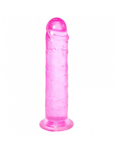 Фаллоимитатор реалистичный розовый 18 см ДТФ-002-13