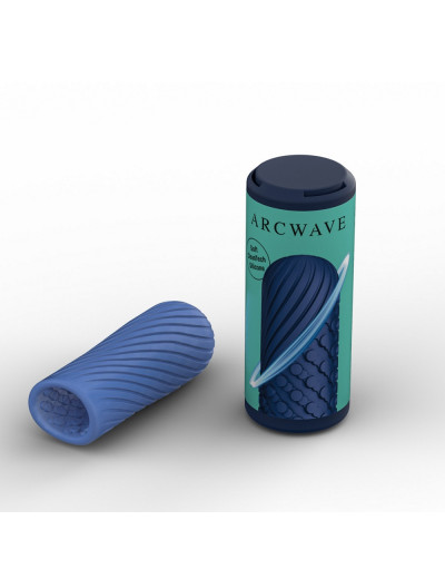 Мастурбатор двусторонний Arcwave Ghost синий 10 см AWPN1SG5