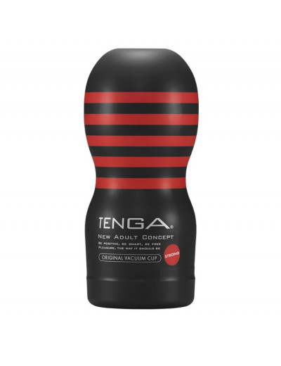 Мастурбатор Tenga Original Vaccum Cup Hard Глубокий Ротик черный TOC-201H