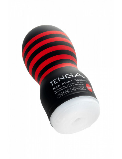Мастурбатор Tenga Original Vaccum Cup Hard Глубокий Ротик черный TOC-201H