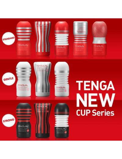 Мастурбатор Tenga Original Vaccum Cup Hard Глубокий Ротик черный TOC-201H