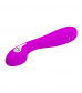 Вибромассажер с электростимуляцией Pretty Love фиолетовый 19,5 см BI-014765