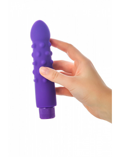 Вибратор A-toys фиолетовый 17 см 761026