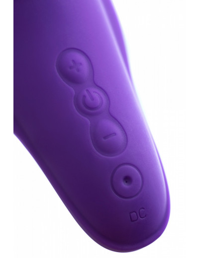 Клиторальный стимулятор - насадка фиолетовая (без упаковки) 351019