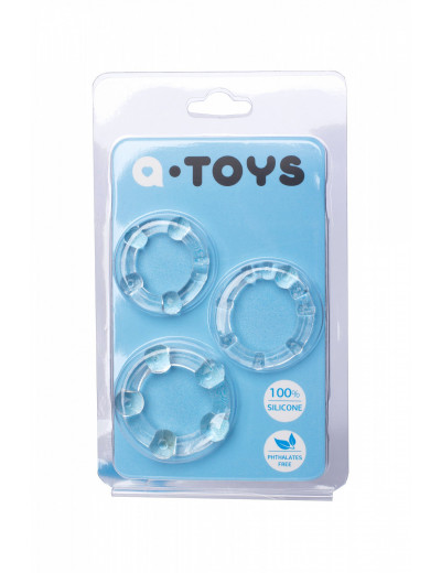 Набор колец A-toys прозрачные 769004