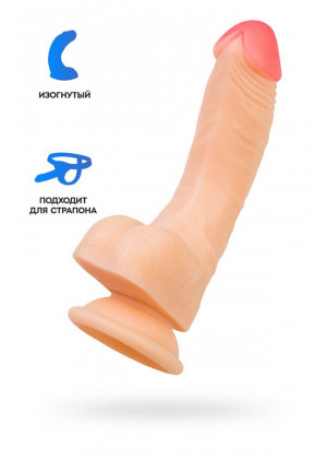 Фаллоимитатор RealStick Nude Nash телесный 18 см 582022