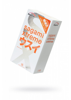 Презервативы Sagami Xtreme Superthin латексные №15 720/1