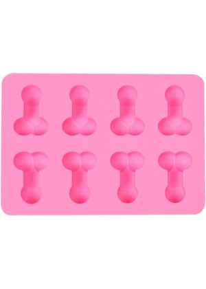 Форма для льда Шалун силикон розовый 8 шт EH1802-032