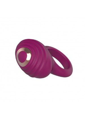 Кольцо эрекционное с вибрацией AN Petal фиолетовый  AN007