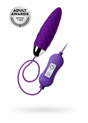 Виброяйцо с пультом управления A-Toys Cony фиолетовое 7,6 см 764019