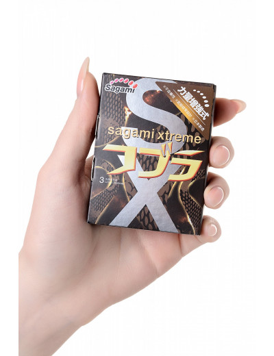 Презервативы Sagami Xtreme CobraShape латексные №3 723/1