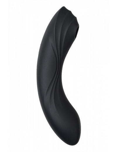 Вакуум-волновой бесконтактный стимулятор клитора Satisfyer Curvy Trinity 4 силикон чёрный J2018-250