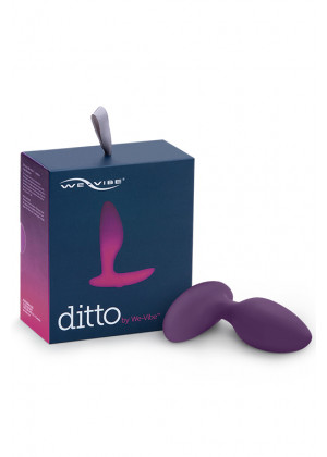 Анальная вибровтулка We-Vibe Ditto фиолетовая 8,8 см WV-Ditto-Pur