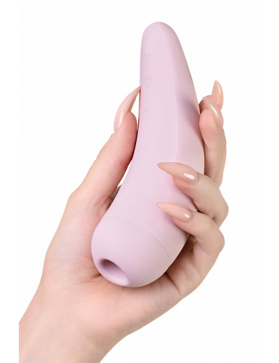 Вакуумно-волновой стимулятор Satisfyer Curvy 2+ с возможностью управления через приложение розовый J2018-81-3