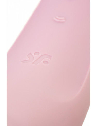 Вакуумно-волновой стимулятор Satisfyer Curvy 2+ с возможностью управления через приложение розовый J2018-81-3