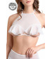 Эротический бралетт Erolanta Karen с открытой грудью белый 50-52 742082 50-52