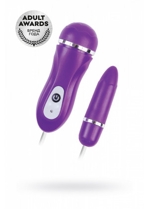 Виброяйцо A-toys Pelly фиолетовое 6,6 см 761009
