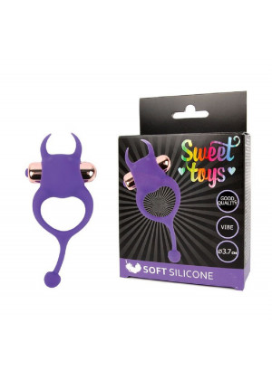Виброкольцо Sweet toys фиолетовый D 3 см ST-40166-5