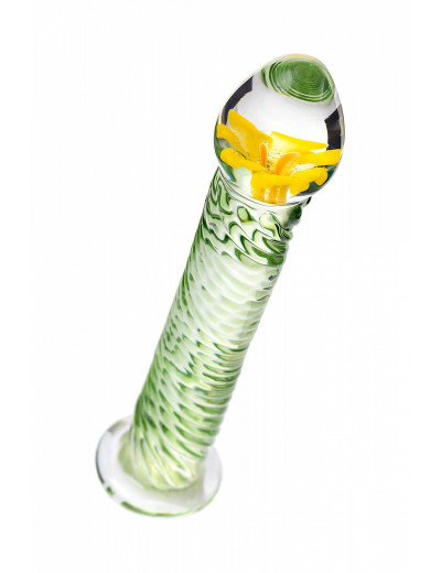 Нереалистичный фаллоимитатор Sexus Glass стекло прозрачный 16,5 см 912182