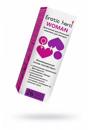 Концентрат биогенный для женщин Erotic hard для повышения либидо и сексуальности 250 мл 73/3